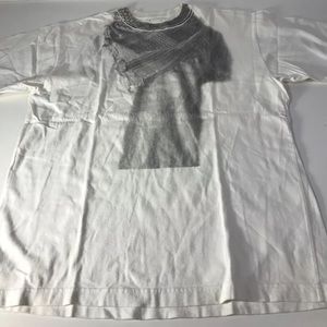 VE by Neighborhood Urban Garment Handkerchief Print Mens White T Shirt Sz 3 L